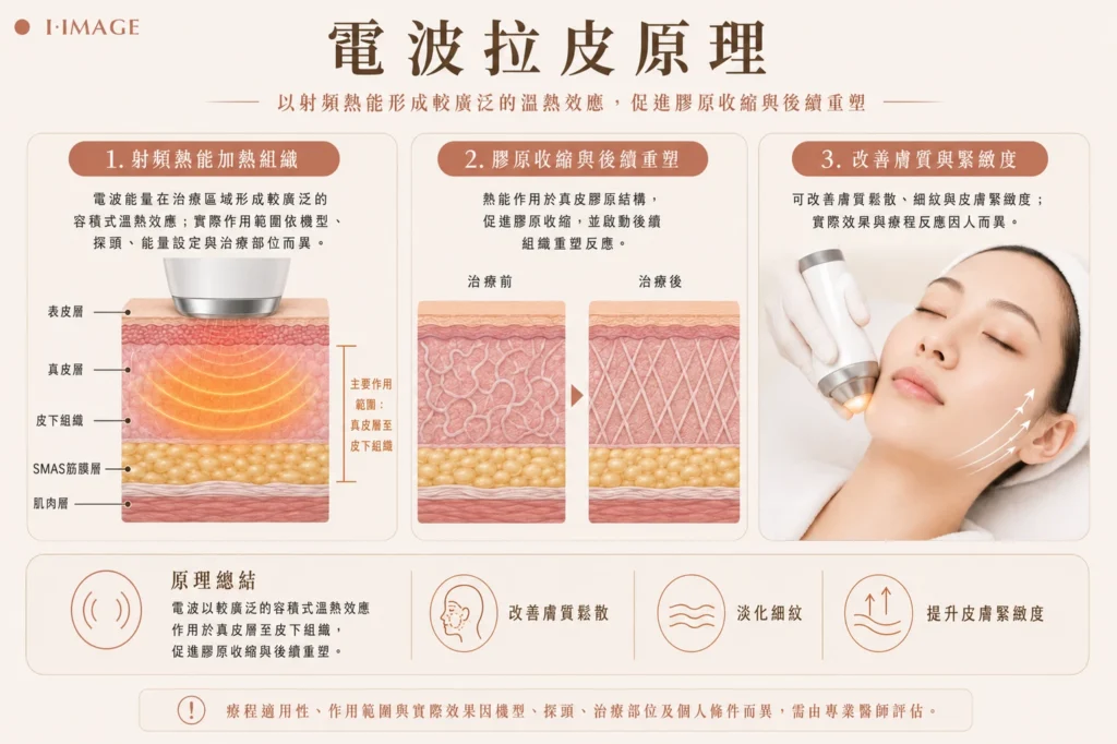 電波拉皮射頻容積式加熱真皮層緊膚